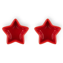 Conjunto de 2 ramequines Estrella Colección Christmas Le Creuset