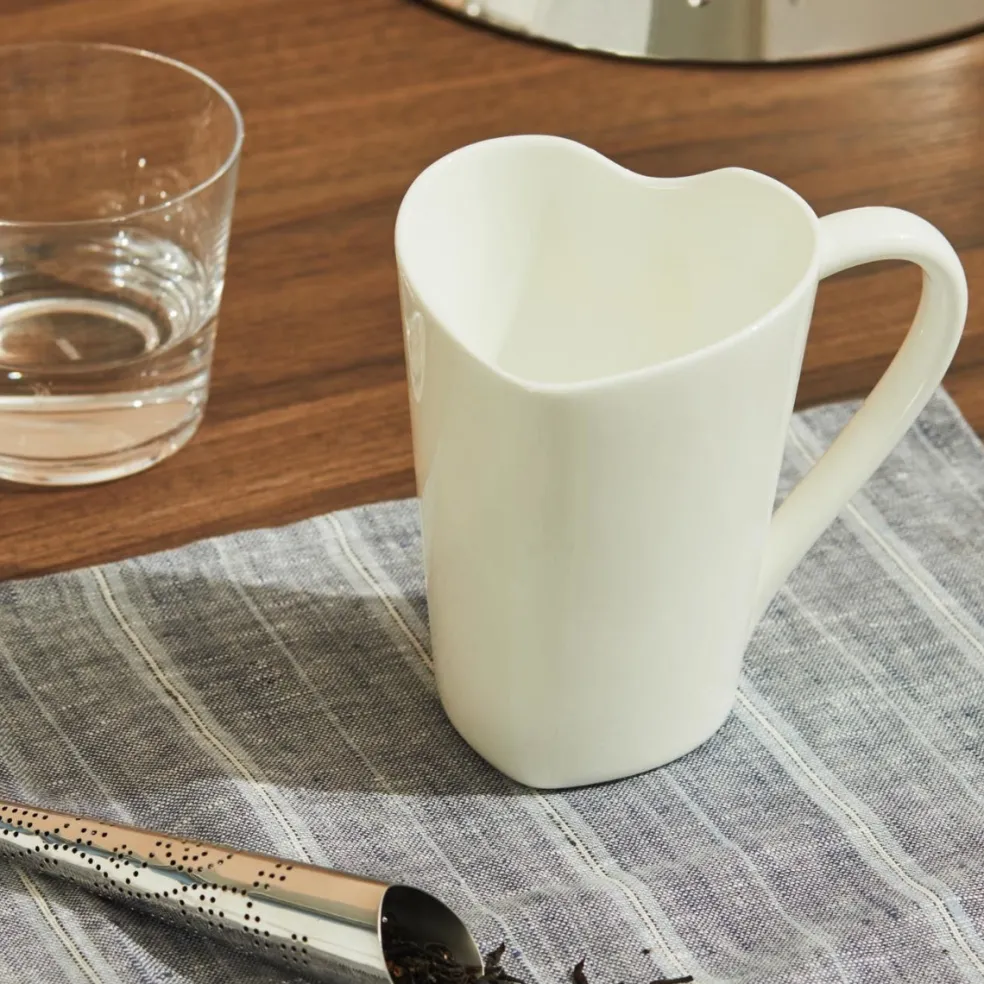 Conjunto de taza y cuchara corazón Miriam Mirri Alessi