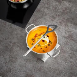 Conjunto de 3 utensilios de cocina de nailon con mango de inox Basic Line Rösle