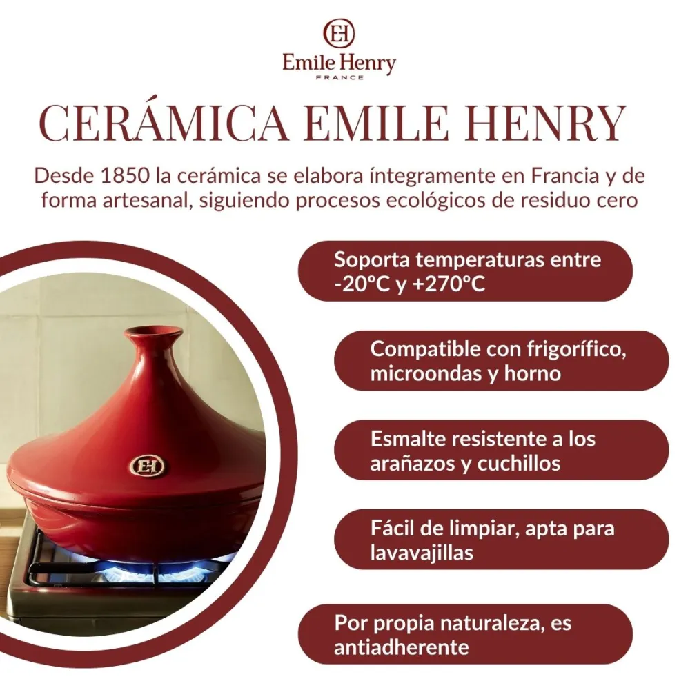 Conjunto dos ramequines Emile Henry nº8