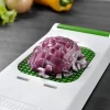 Cortador de patatas y verduras con dos cuchillas y recogedor Alligator
