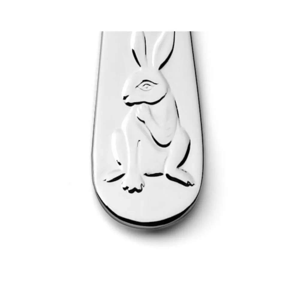 Cubertería de 4 piezas de acero inox Forest Animals Zilverstad
