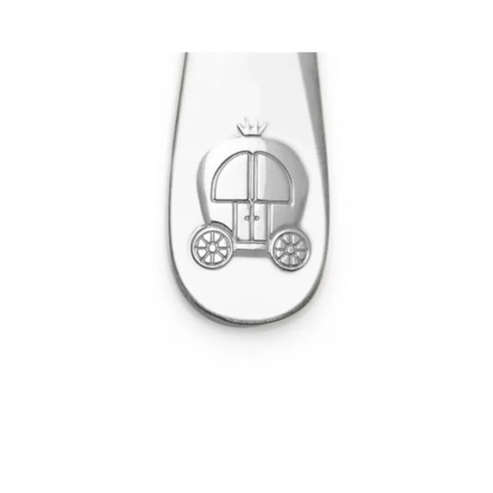 Cubertería de 4 piezas de acero inox Caballeros y Princesas Zilverstad