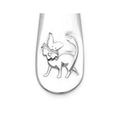 Cubertería de 4 piezas de acero inox Pets Zilverstad