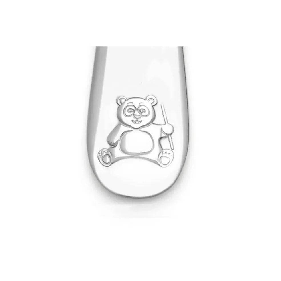 Cubertería de 4 piezas de acero inox Wildlife Zilverstad