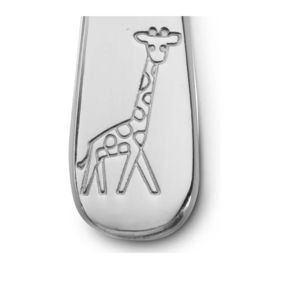 Cubertería de 4 piezas de acero inox Zoo Zilverstad