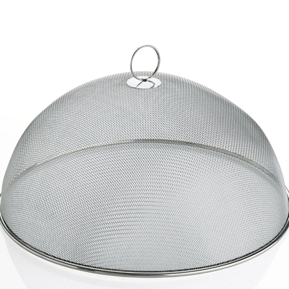 Cubreplatos de acero inox Estivo Cilio