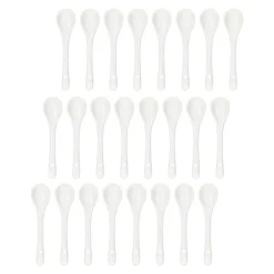 Cuchara de porcelana para sal y especias Trattoria La Porcellana Bianca