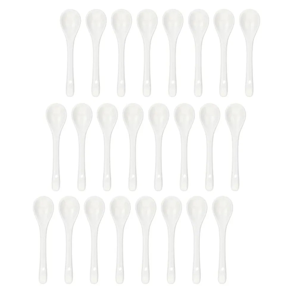 Cuchara de porcelana para sal y especias Trattoria La Porcellana Bianca