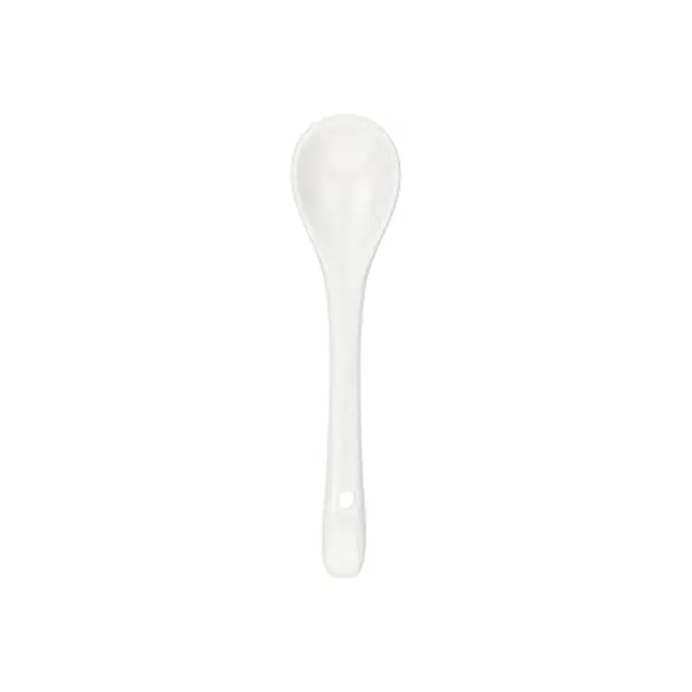 Cuchara de porcelana para sal y especias Trattoria La Porcellana Bianca