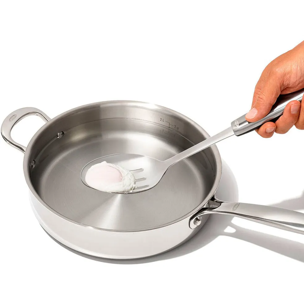Cuchara ranurada de acero inoxidable Steel™ OXO