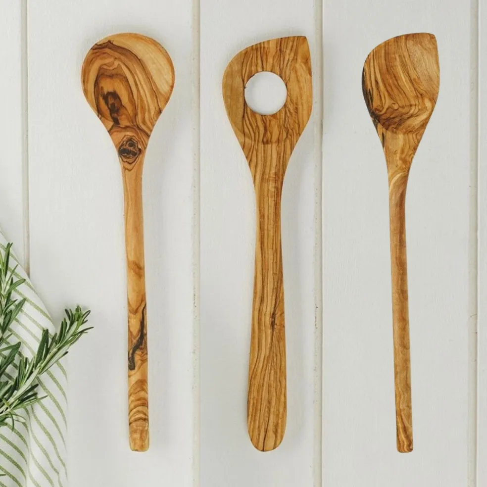 Cucharas de madera de olivo Selbrae