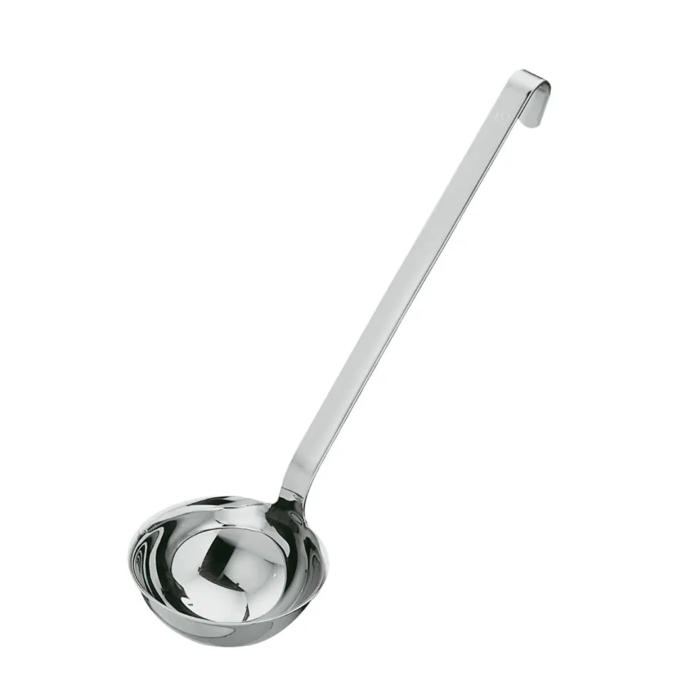 Cucharón de acero inoxidable de gancho Rösle