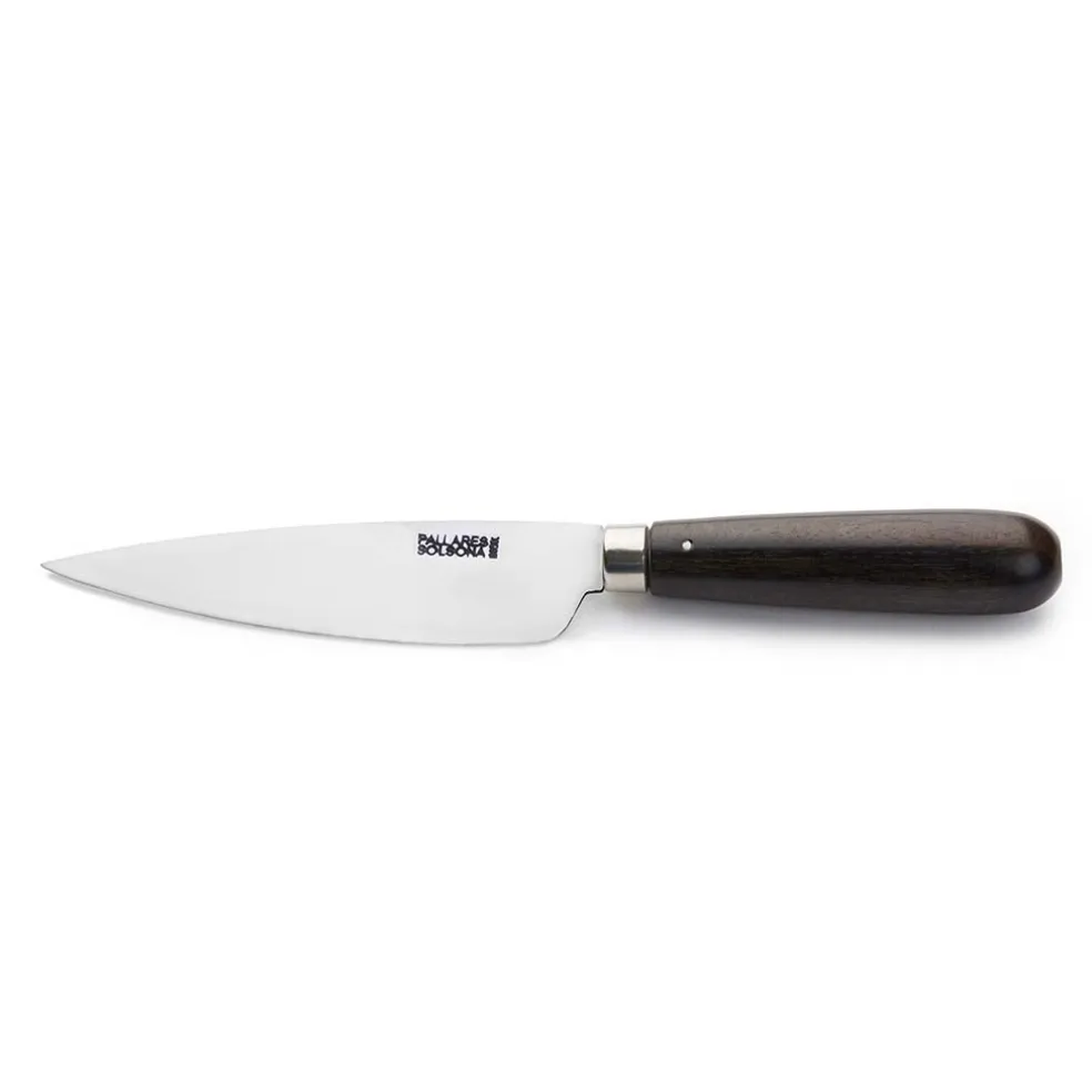 Cuchillo de cocina con mango redondeado de Ébano Pallarès