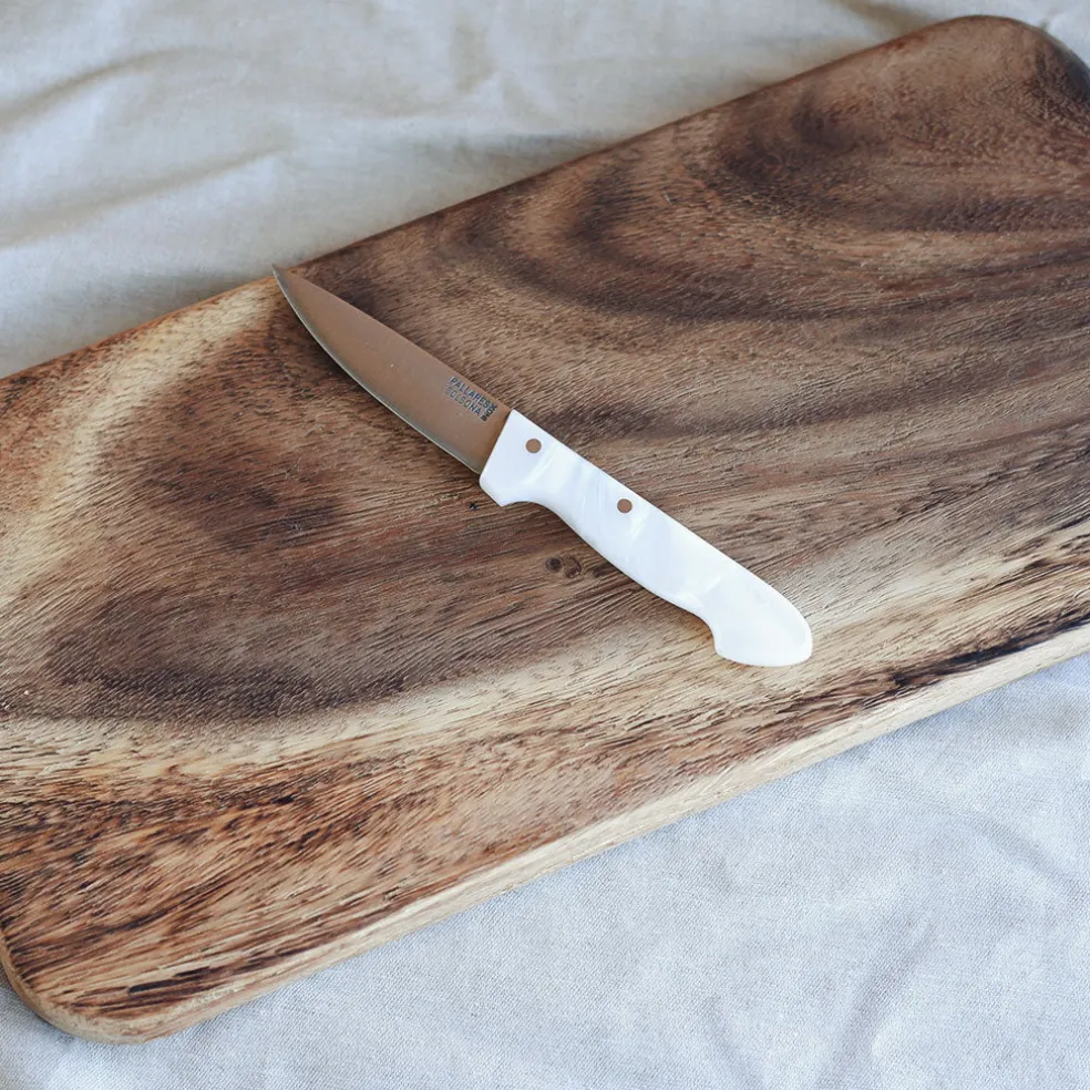Cuchillo de cocina Inox con mango de Nácar Pallarès