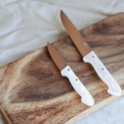 Cuchillo de cocina Inox con mango de Nácar Pallarès