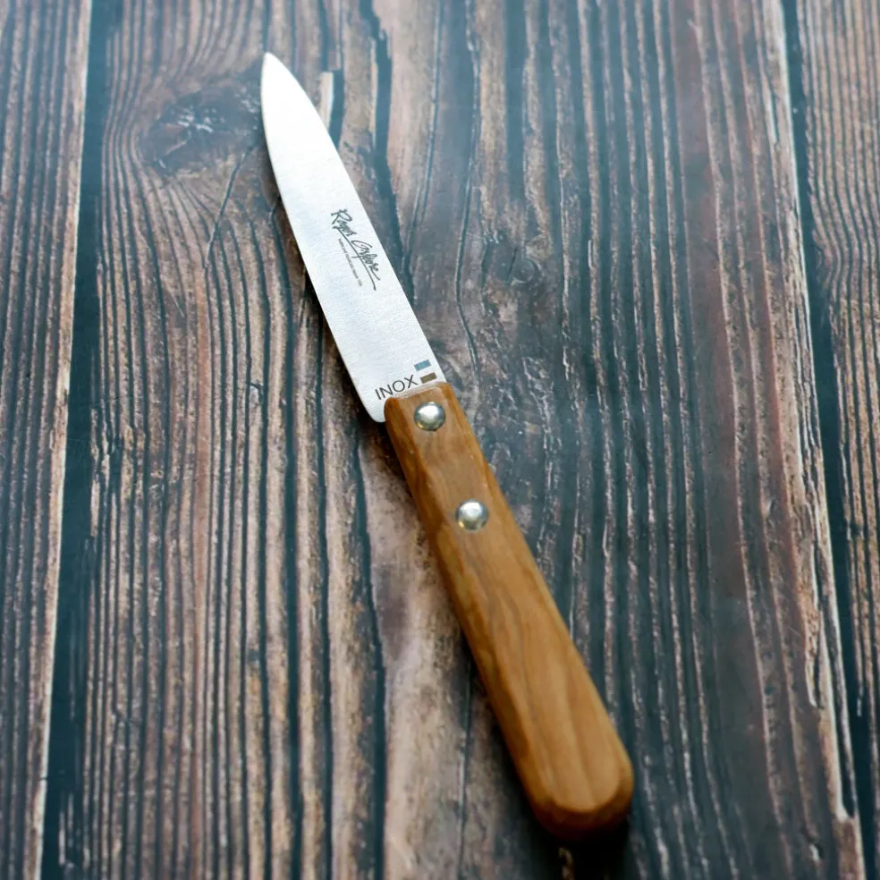 Cuchillo de cocina mango de madera de olivo Roger Orfevre