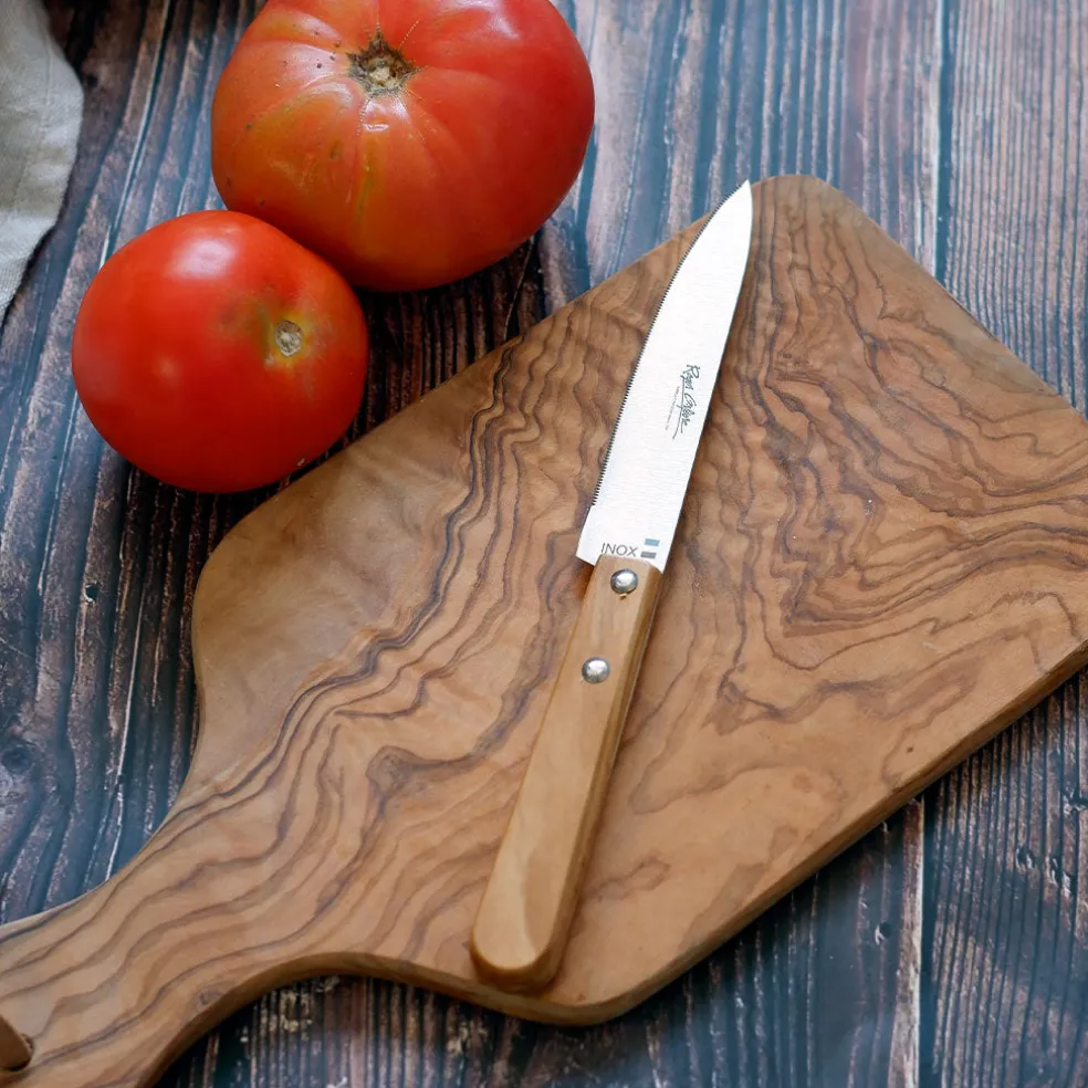 Cuchillo de cocina mango de madera de olivo Roger Orfevre