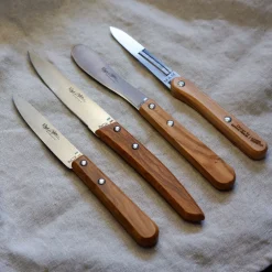 Cuchillo de cocina mango de madera de olivo Roger Orfevre