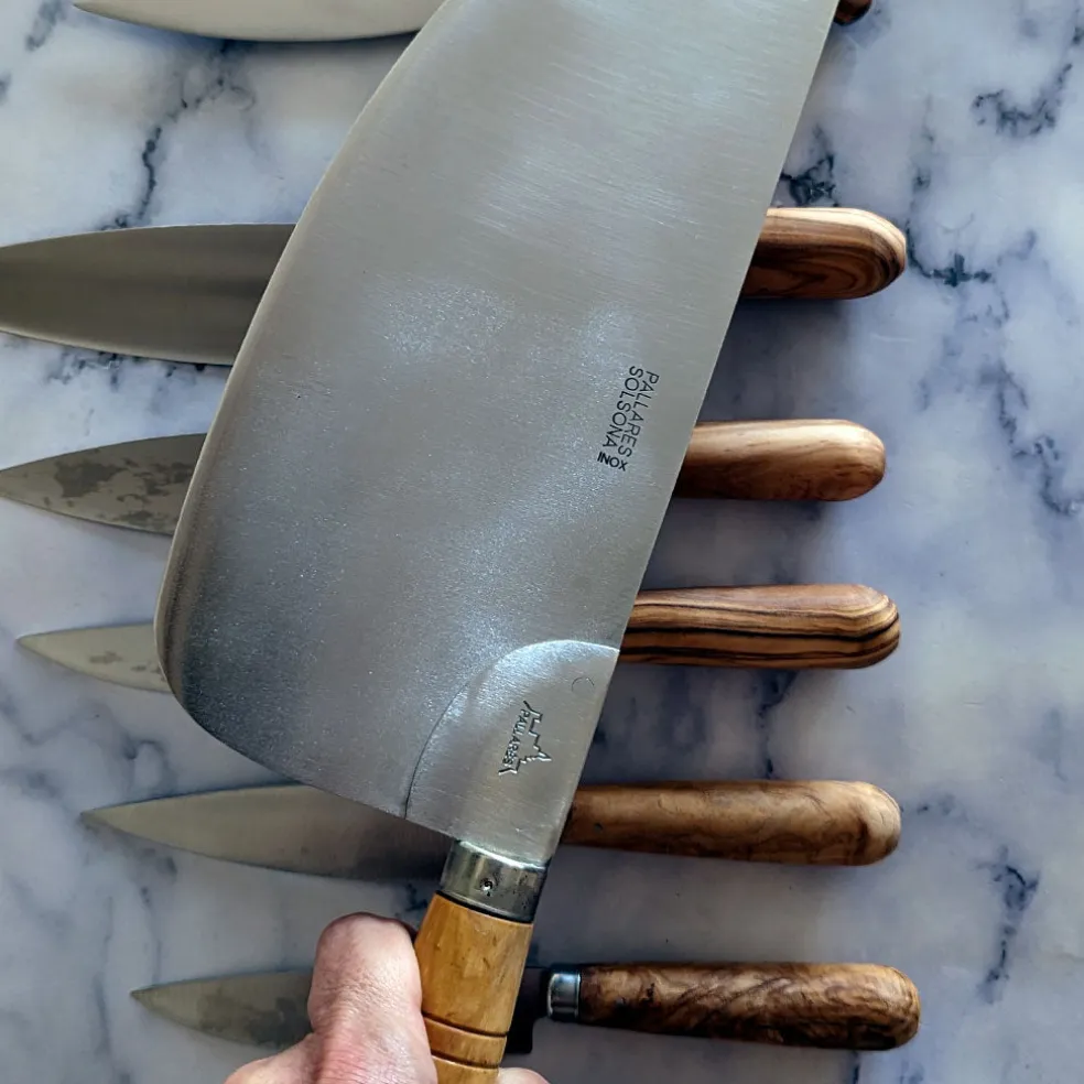 Cuchillo de cocina para pescado con mango de boj Pallarès