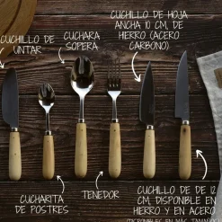 Cuchillo de mantequilla, paté y sobrasada Pallarès