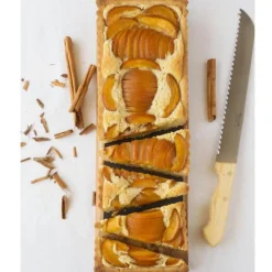 Cuchillo de pan Pallarès de acero inoxidable con mango de boj