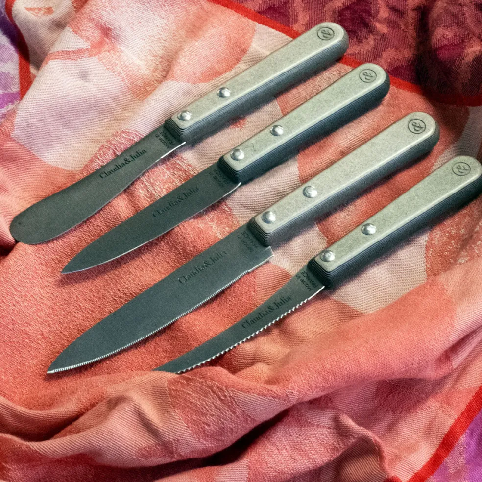 Cuchillo microdentado de mesa y fruta Claudia&Julia