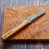Cuchillo pelador con mango de madera de olivo Roger Orfevre