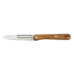 Cuchillo pelador con mango de madera de olivo Roger Orfevre