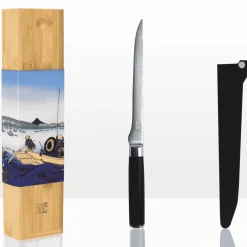 Cuchillos de acero damasco japonés Pakka Damas Kotai