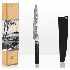 Cuchillos de acero damasco japonés Pakka Damas Kotai