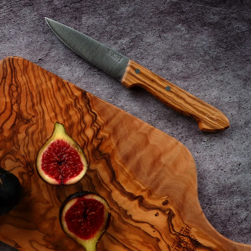 Cuchillos de cocina con mango de olivo Pallarès