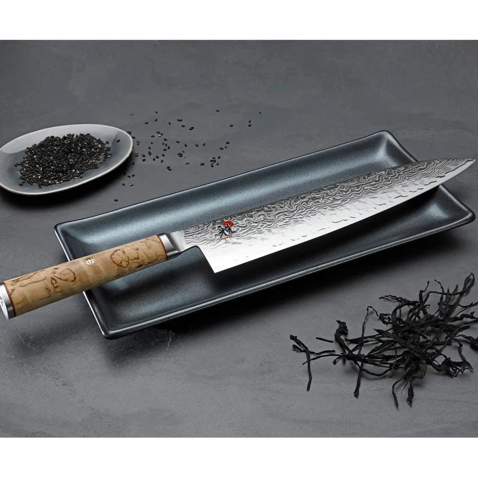 Cuchillos japoneses Miyabi de acero damasco