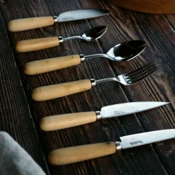 Cuchillos Pallarès INOX con mango de boj (mesa y cocina)