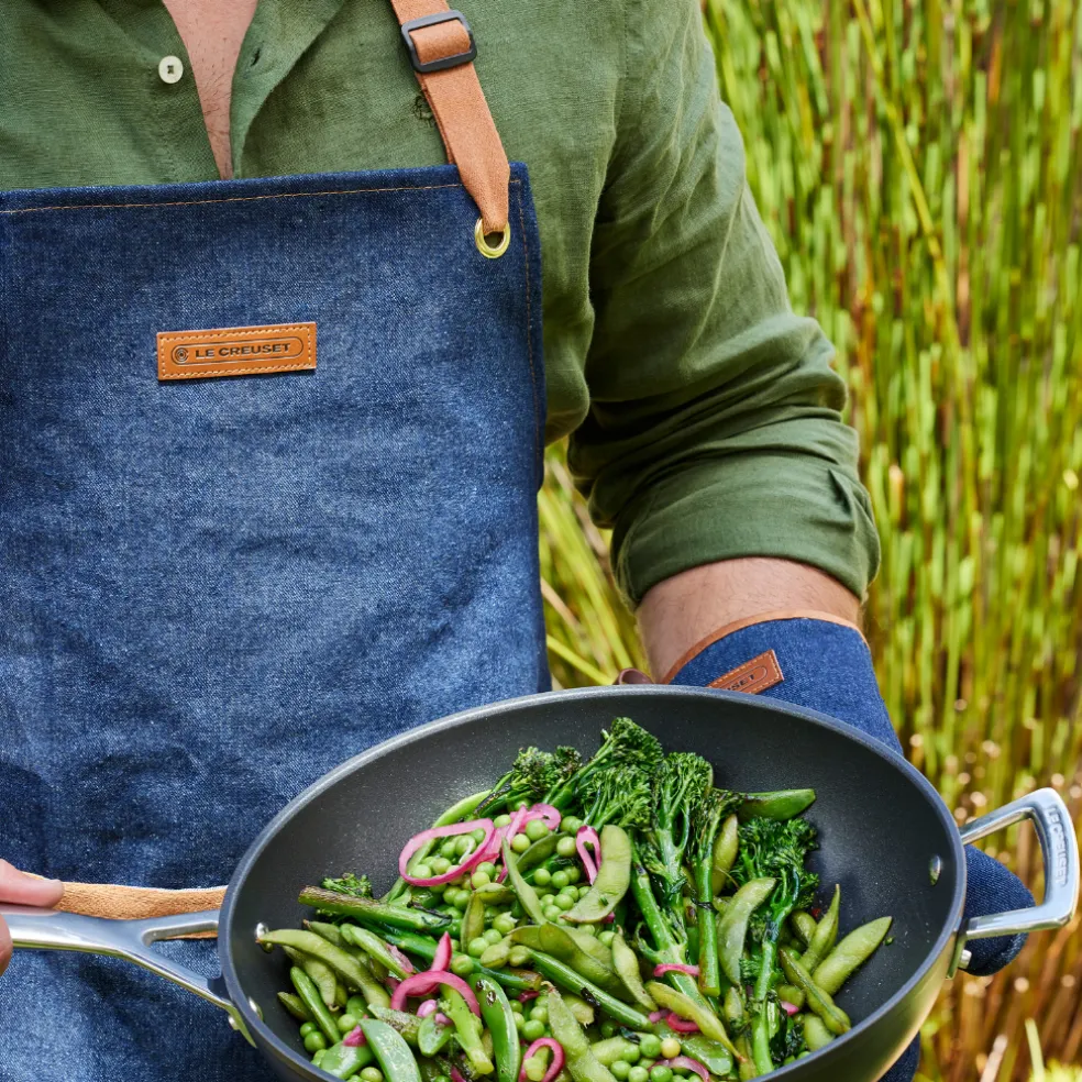 Delantal Denim Le Creuset