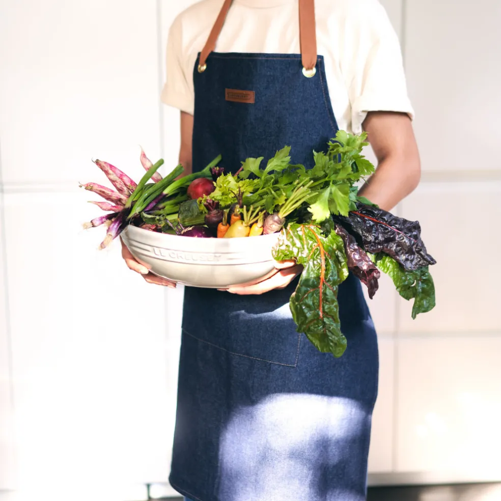 Delantal Denim Le Creuset