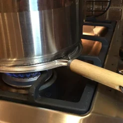 Difusor de calor y tostador de gas con mango de madera Dexam