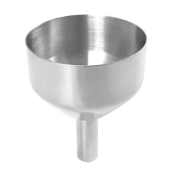 Embudo de acero inoxidable para conservas con adaptadores Cristel