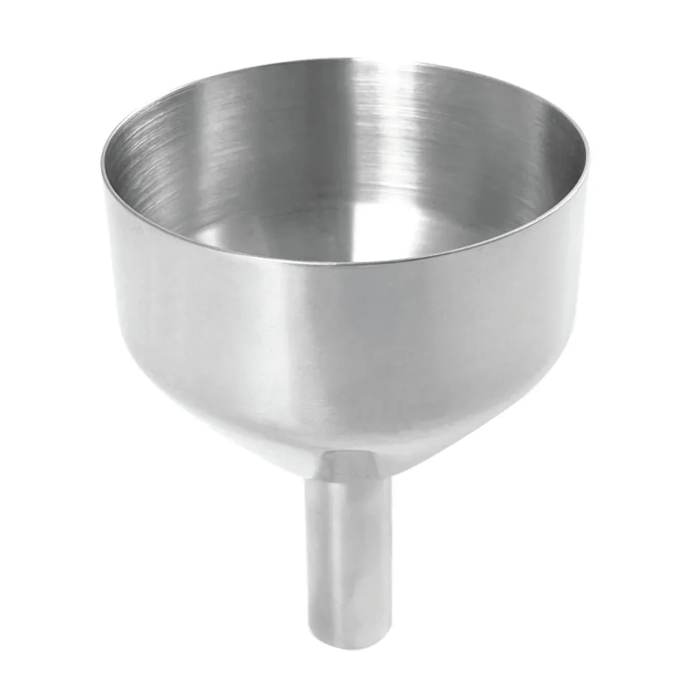 Embudo de acero inoxidable para conservas con adaptadores Cristel