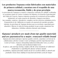 Ensaladera de porcelana Grace Tognana