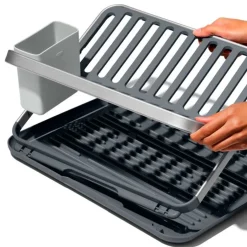 Escurreplatos plegable de aluminio OXO