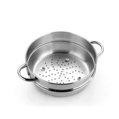 Escurridera y vaporera de acero inoxidable Optima Monix