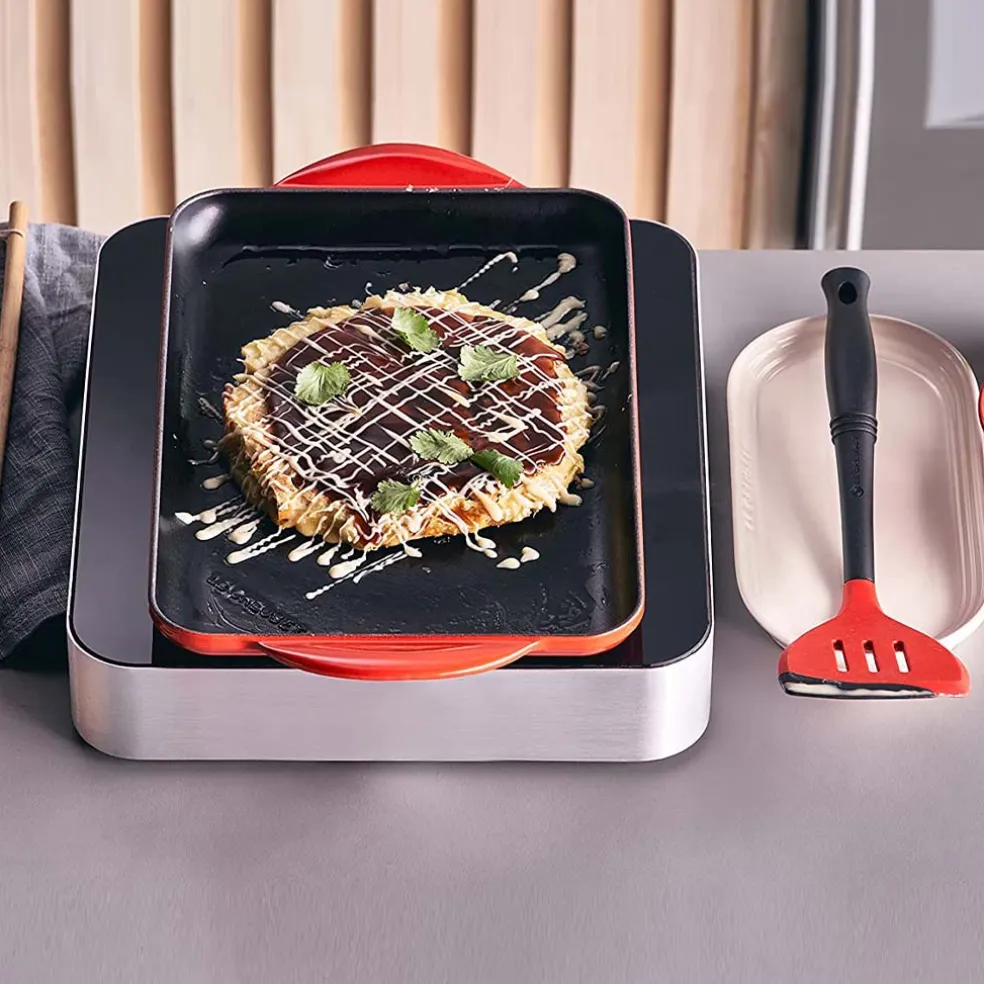 Espátula rasera ranurada Bi Revolution de Le Creuset