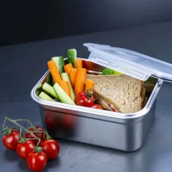 Fiambrera Inox apta para microondas de Lurch