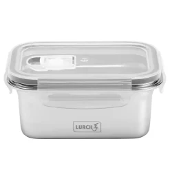 Fiambrera Inox apta para microondas de Lurch
