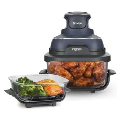 Freidora de aire Crispi Ninja®: la airfryer con cubetas de vidrio y diseño portátil FN101