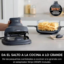 Freidora de aire Crispi Ninja®: la airfryer con cubetas de vidrio y diseño portátil FN101