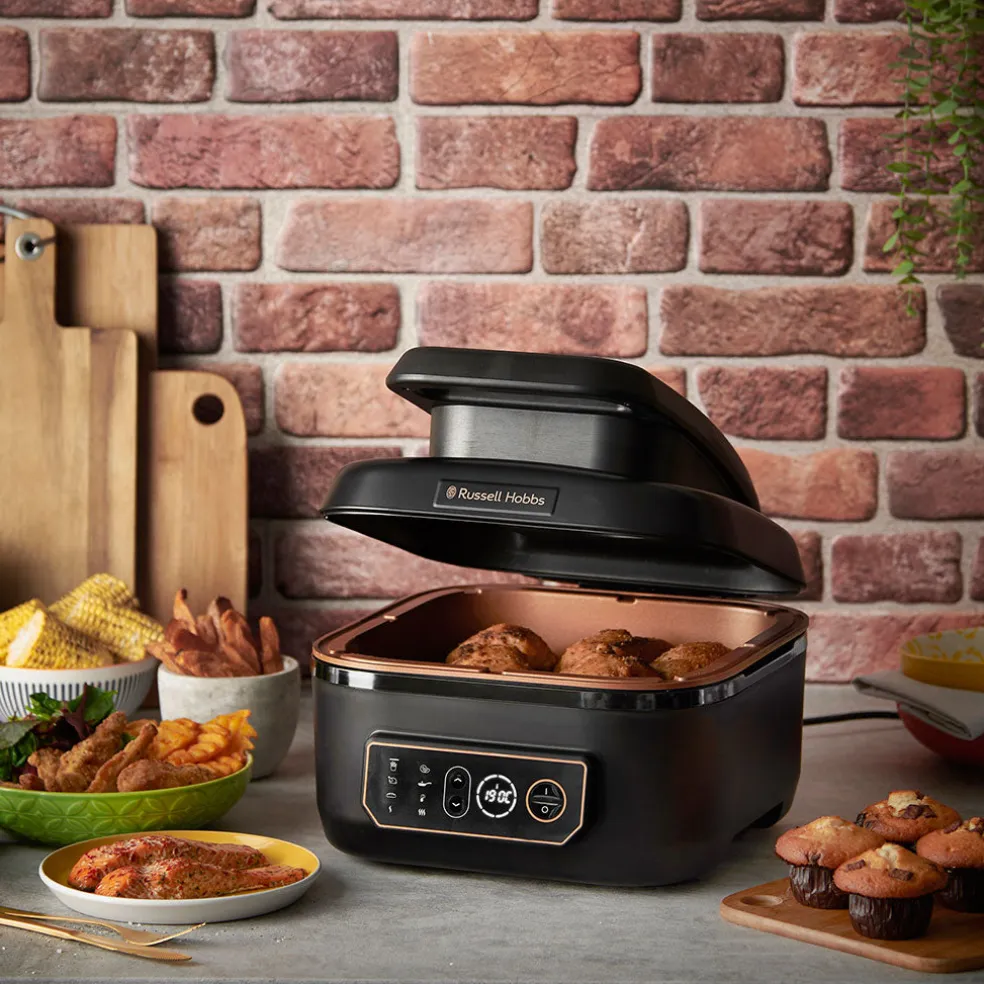 Freidora de aire y robot de cocina Satisfry Air & Grill Russell Hobbs