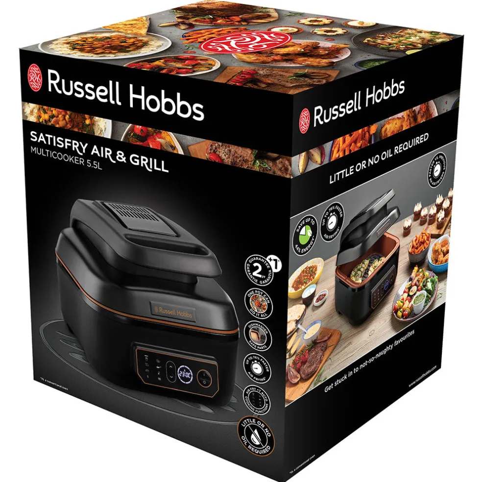 Freidora de aire y robot de cocina Satisfry Air & Grill Russell Hobbs