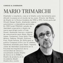 Frutero La Stanza dello Scirocco de acero y resina de Mario Trimarchi Alessi